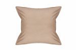  COTTON CUSHION 45Χ45 SOLID LIGHT BEIGE