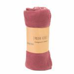 POLAR FLEECE BLANKET RUBY RED 120X180