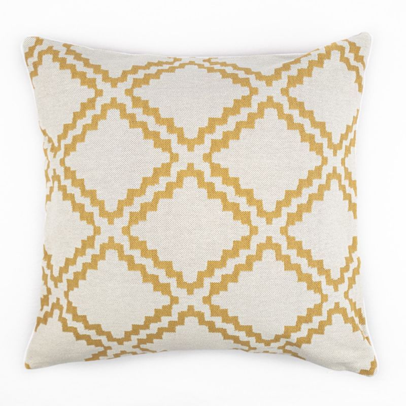 Φωτογραφία από TWO-SIDED FLOOR CUSHION ALDO MUSTARD 60X60