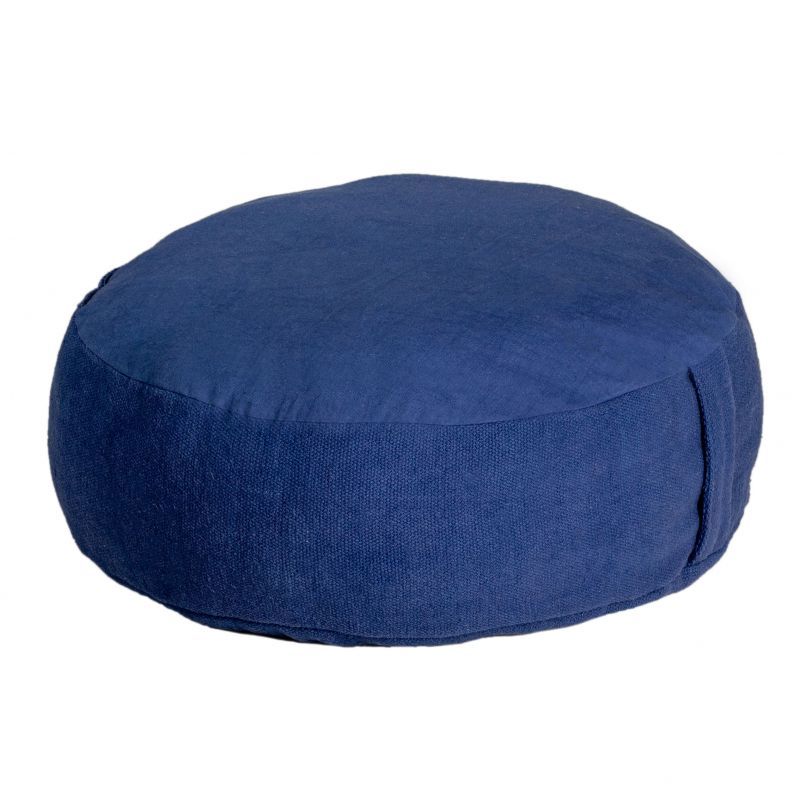 Φωτογραφία από FLOOR CUSHION 45X15 WOVEN MARINE BLUE