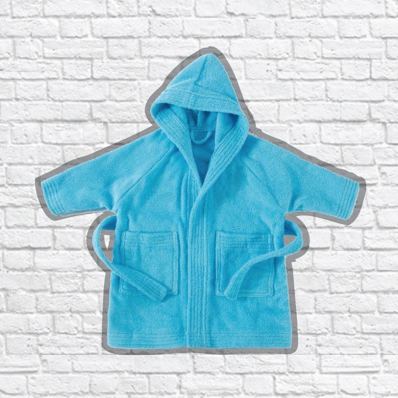 Φωτογραφία από CHILDRENS' BATHROBE BLUE