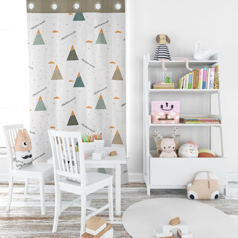 Φωτογραφία από  CHILDREN CURTAIN ADVENTURE 150X280 WITH STUDS