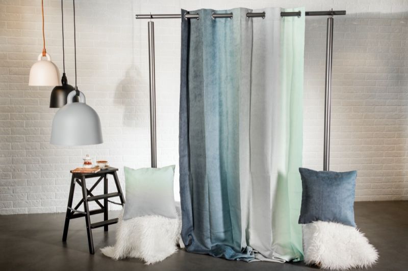 Φωτογραφία από CURTAIN FANCY LINEN 140X260 WITH EYELETS & GIFT 2 PILLOW CASES 45Χ45