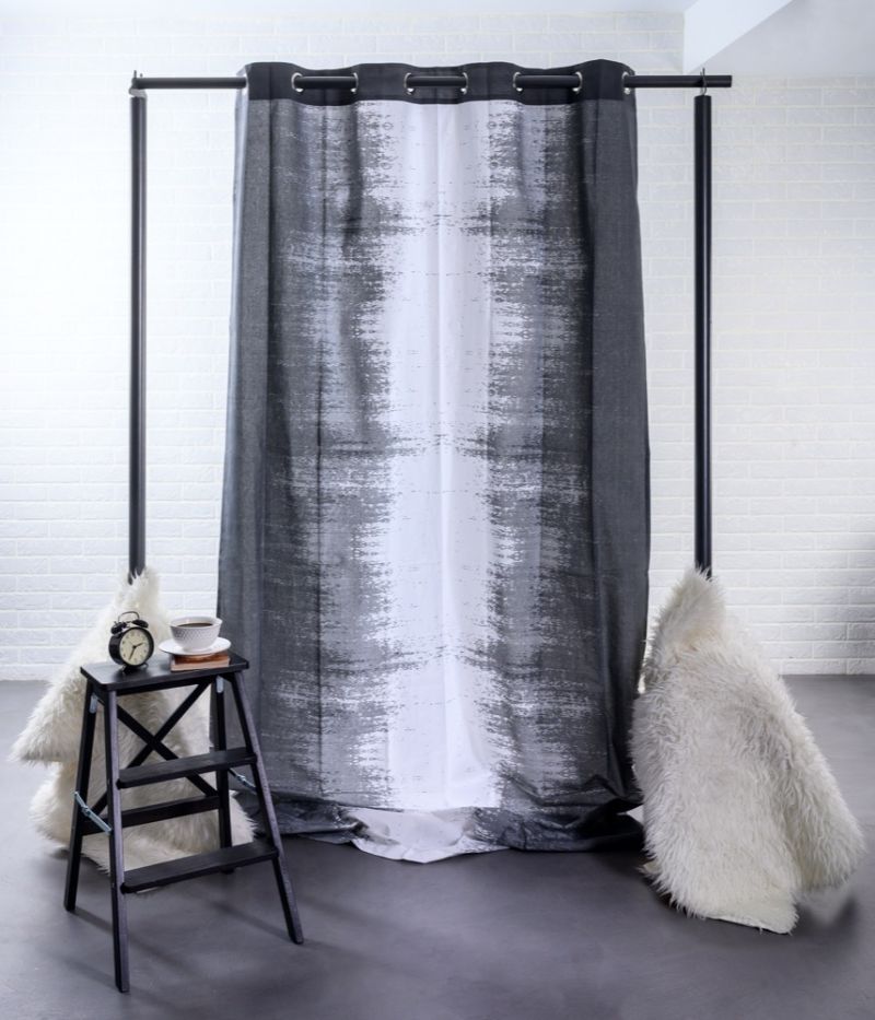 Φωτογραφία από COTTON CURTAIN SHADE 150X280 WITH EYELETS