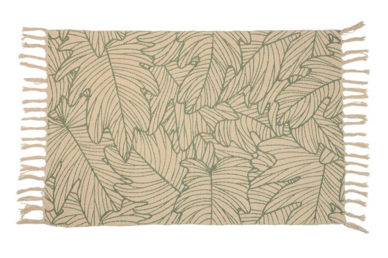 Φωτογραφία από ΒΑΜΒΑΚΕΡΟ ΧΑΛΑΚΙ GREEN LEAVES 60x90